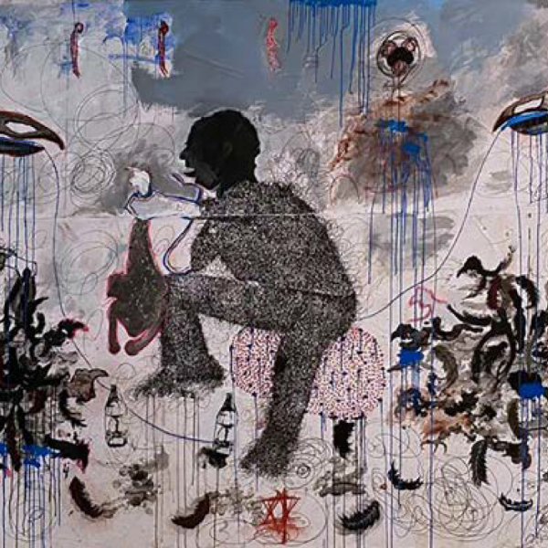 First Ibrahima Dieye exhibition at Galerie Cécile Fakhoury / Abidjan